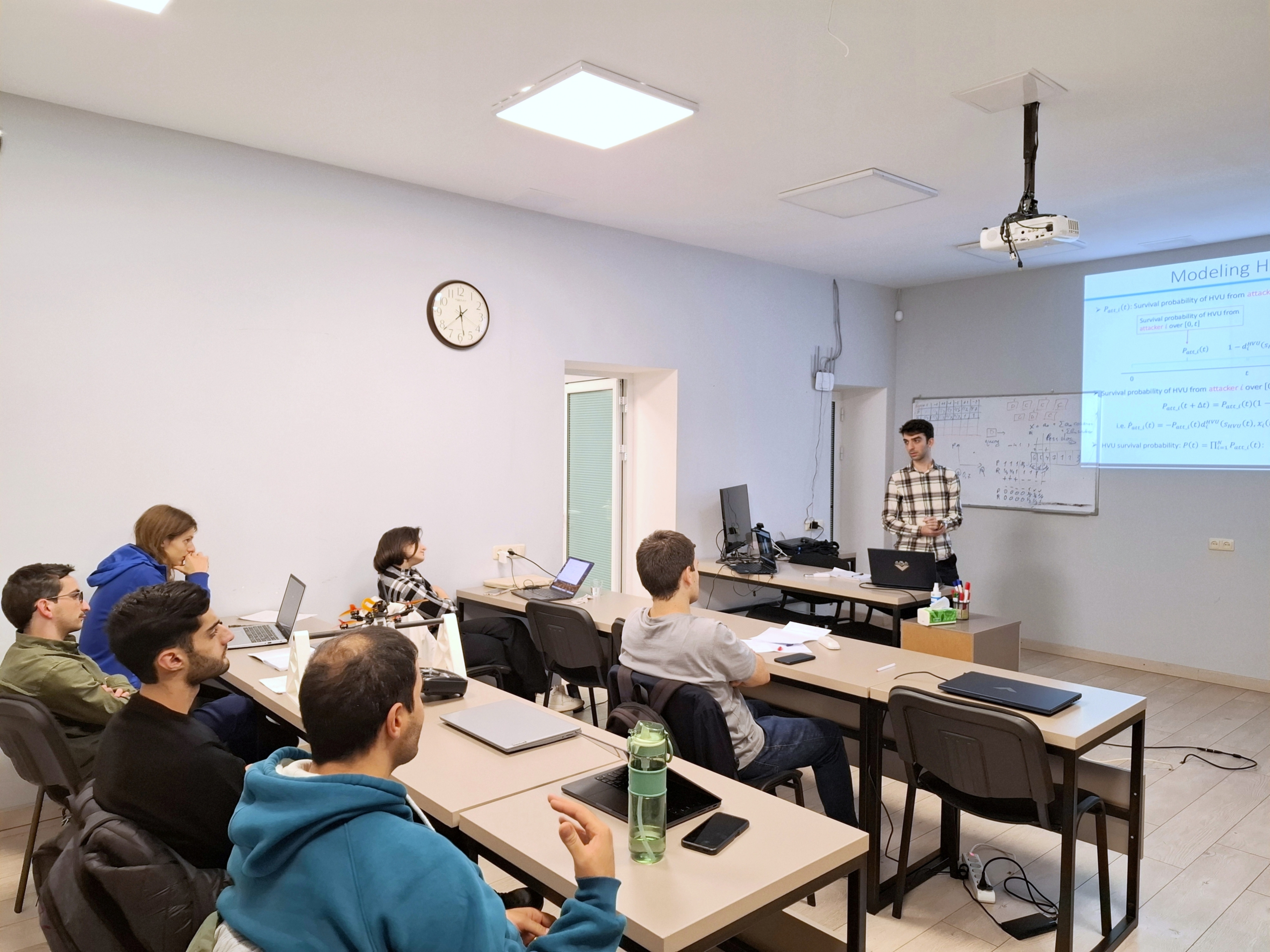 Seminar on Mean-Field Game Attacker-Defender Model