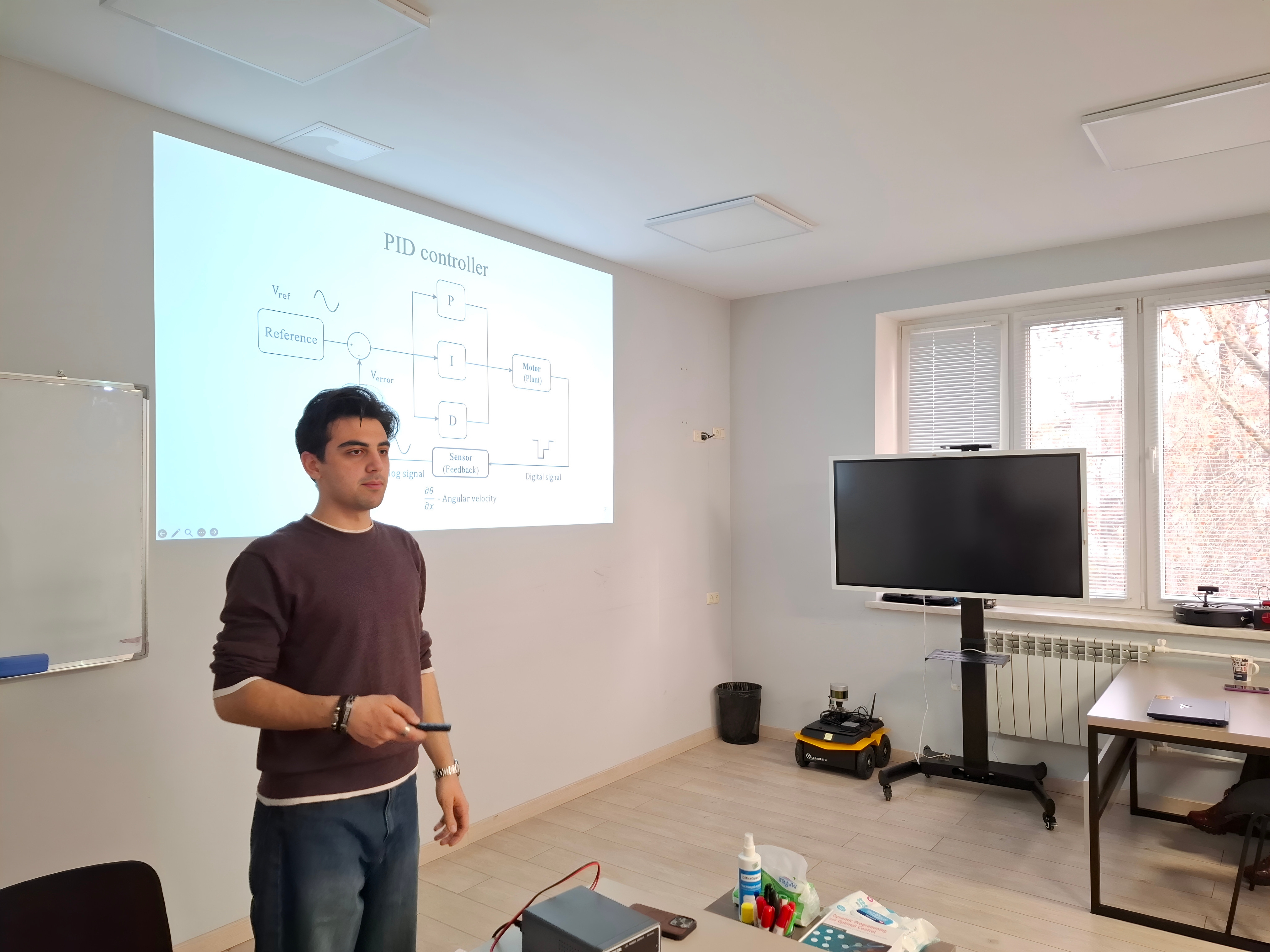 Seminar on Development of an Op-Amp-Based PID Control Circuit (DC Motor)