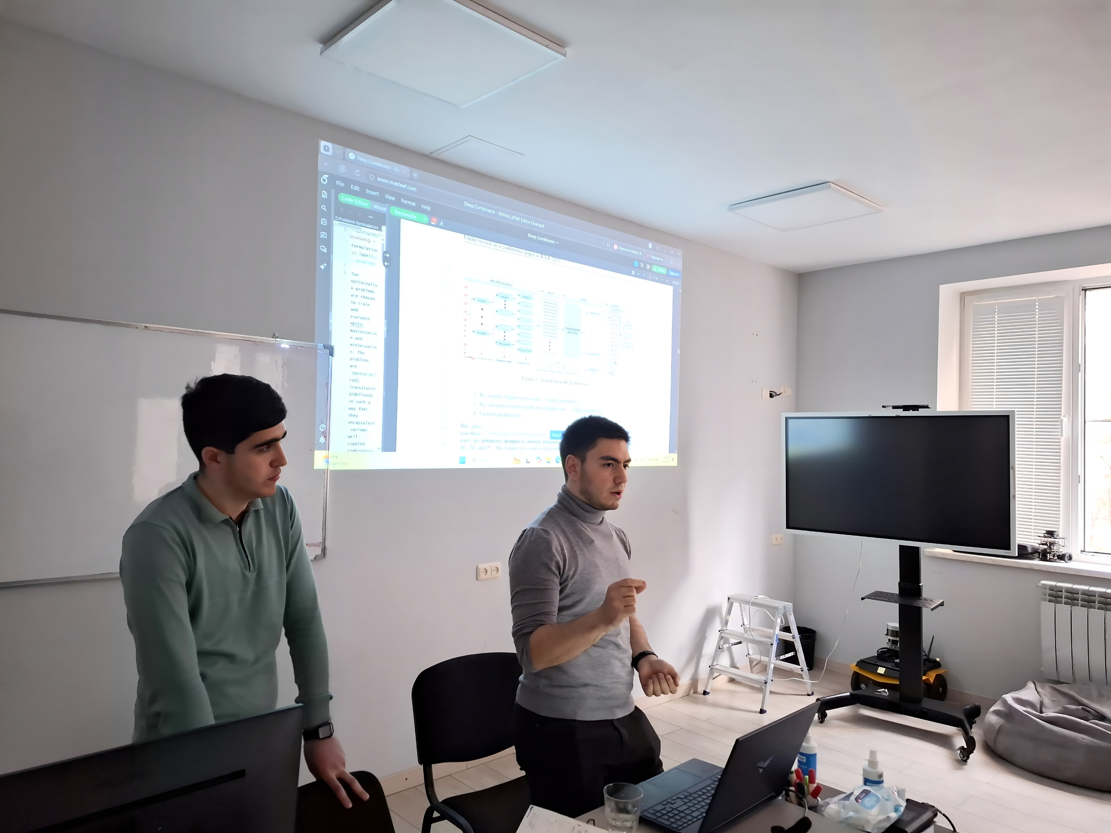 Seminar on Neural Combinatorial Optimizer for Quadratically Constrained Multidimensional Packing and Covering Problems