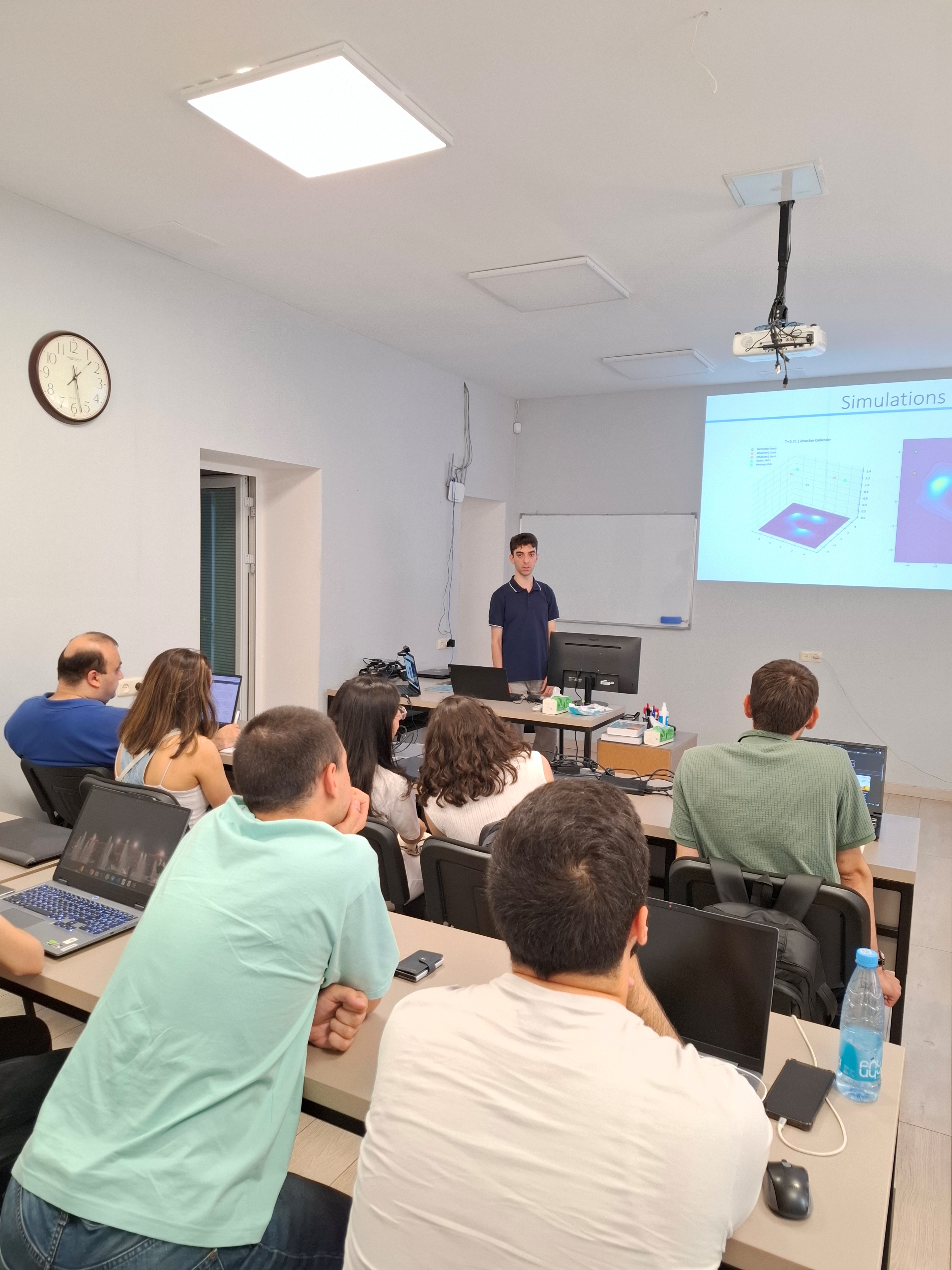 Seminar on the topic “Mean-Field Game Attacker–Defender Model”