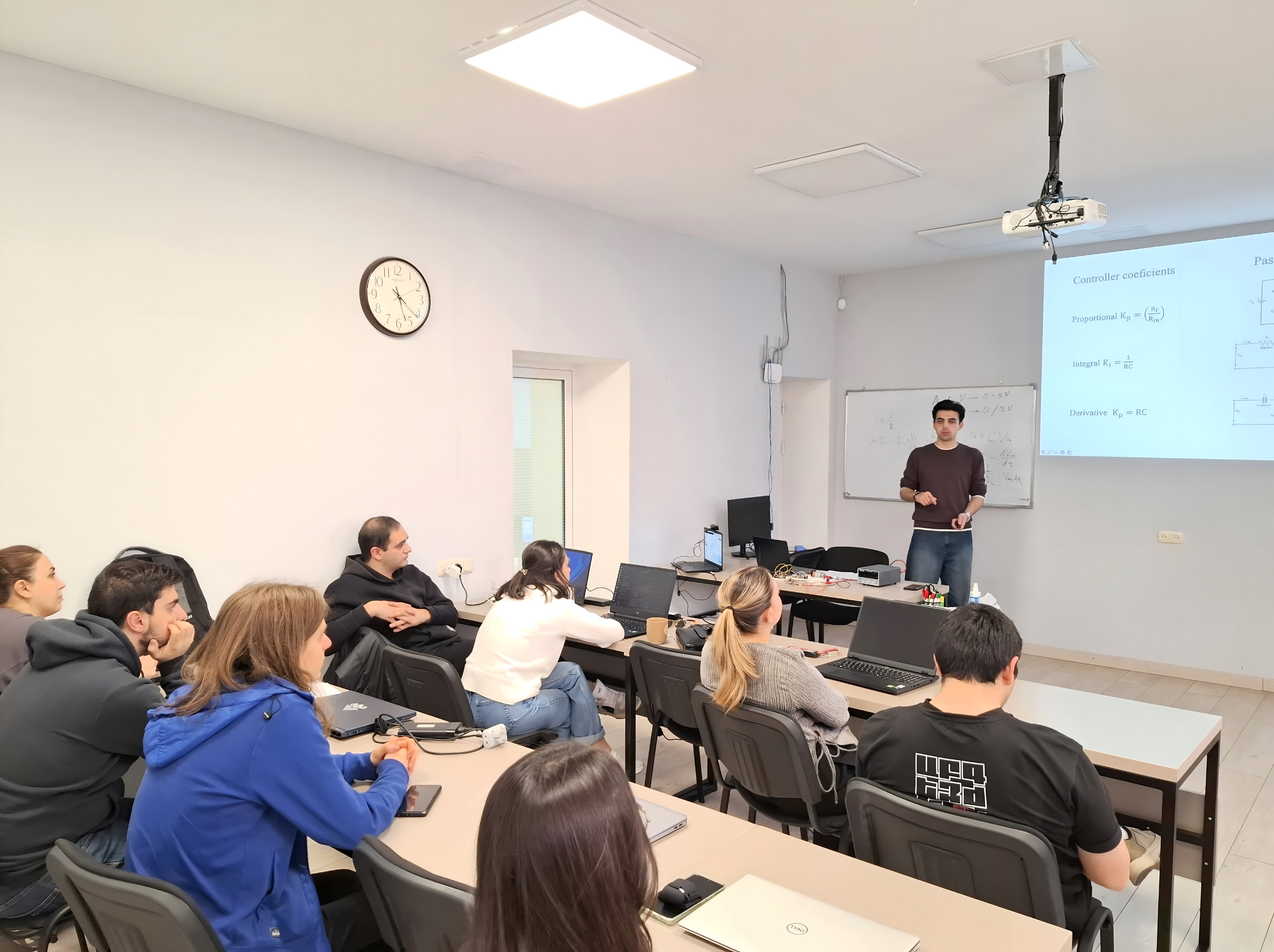 Seminar on Development of an Op-Amp-Based PID Control Circuit (DC Motor)