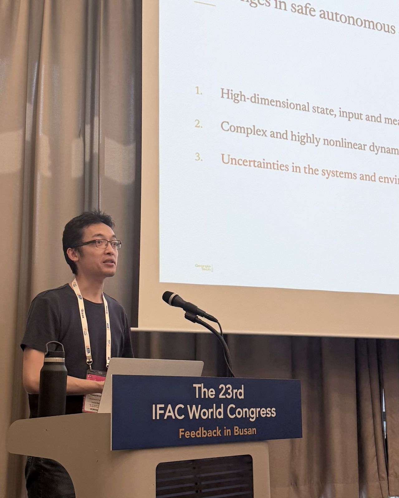 IFAC World Congress 2026 | “Safety as a System Property — From Control Design to Data-Driven Autonomy” Workshop Highlights