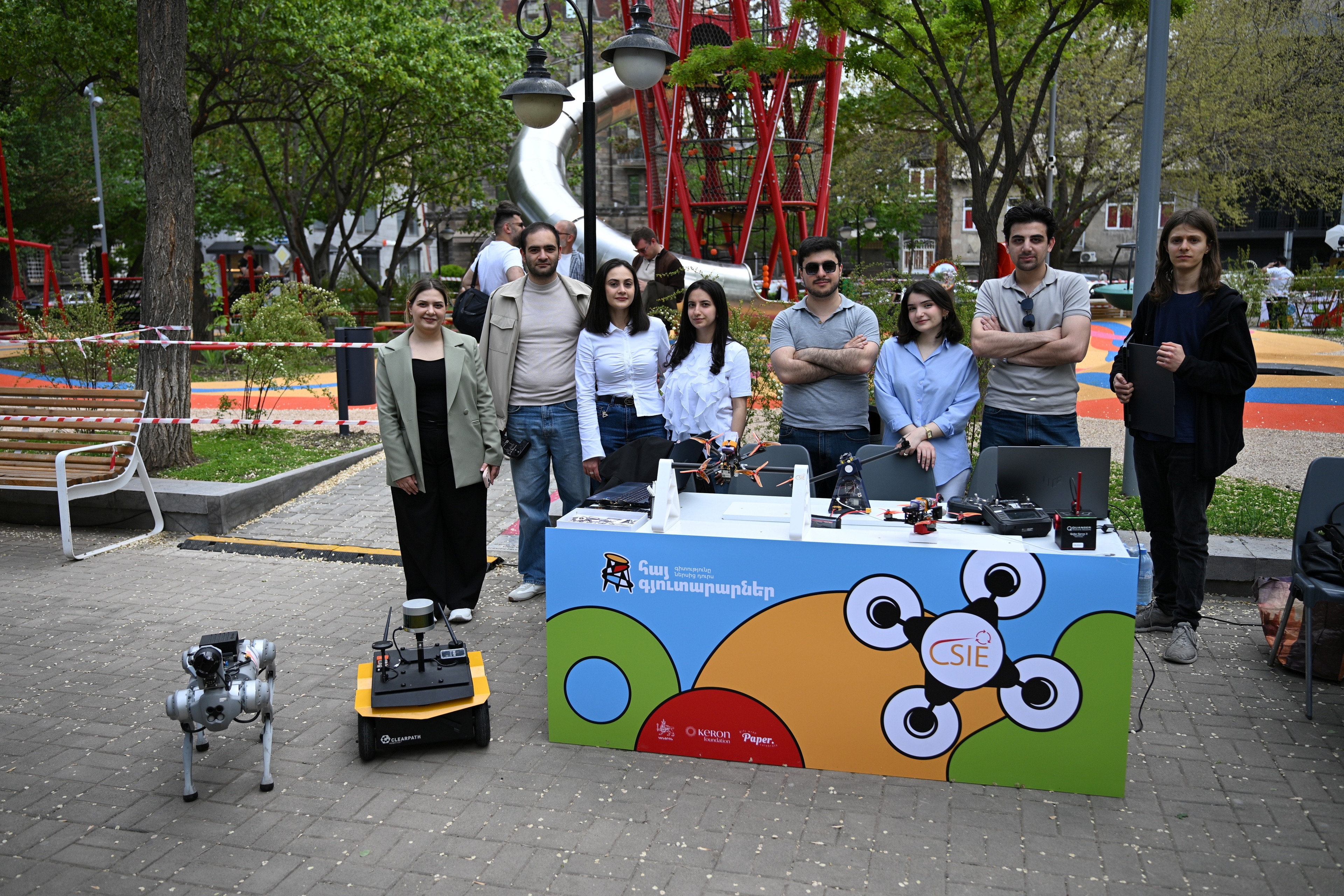CSIE participated in the opening event of the "Armenian Inventors: Science from the Inside Out" public playground