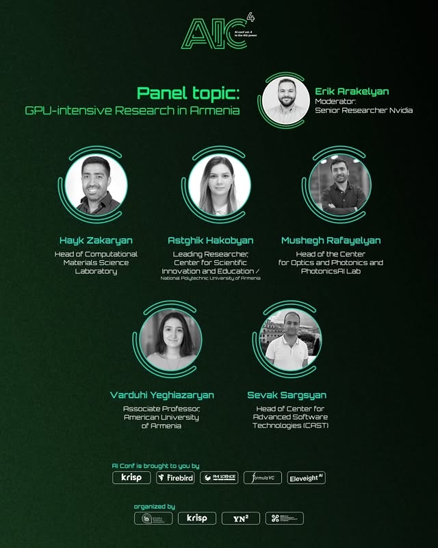 Panel Discussion "GPU-Based Research in Armenia"