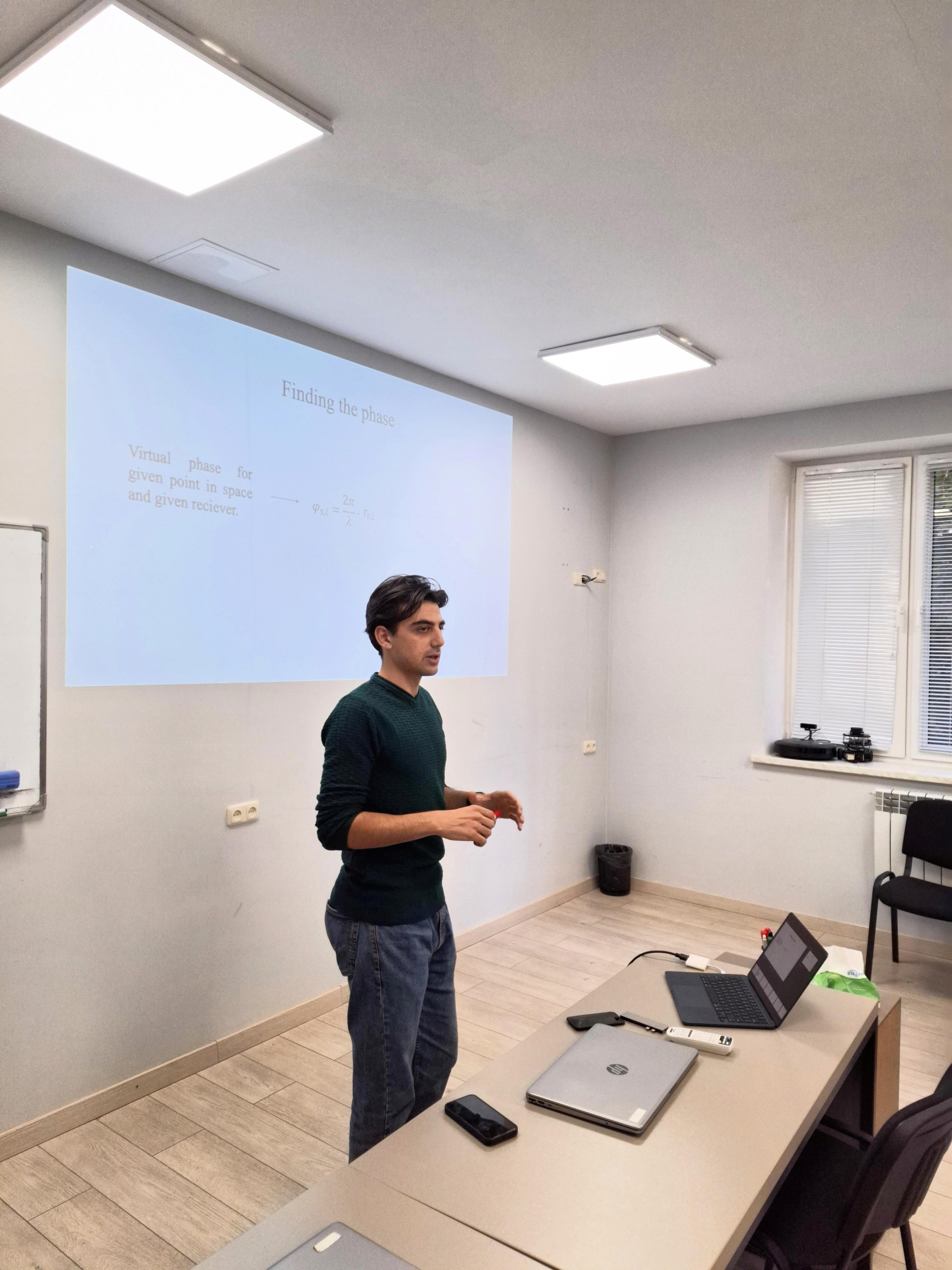 Seminar on Radio Direction Finding(Pelengation): Algorithm and Mathematics