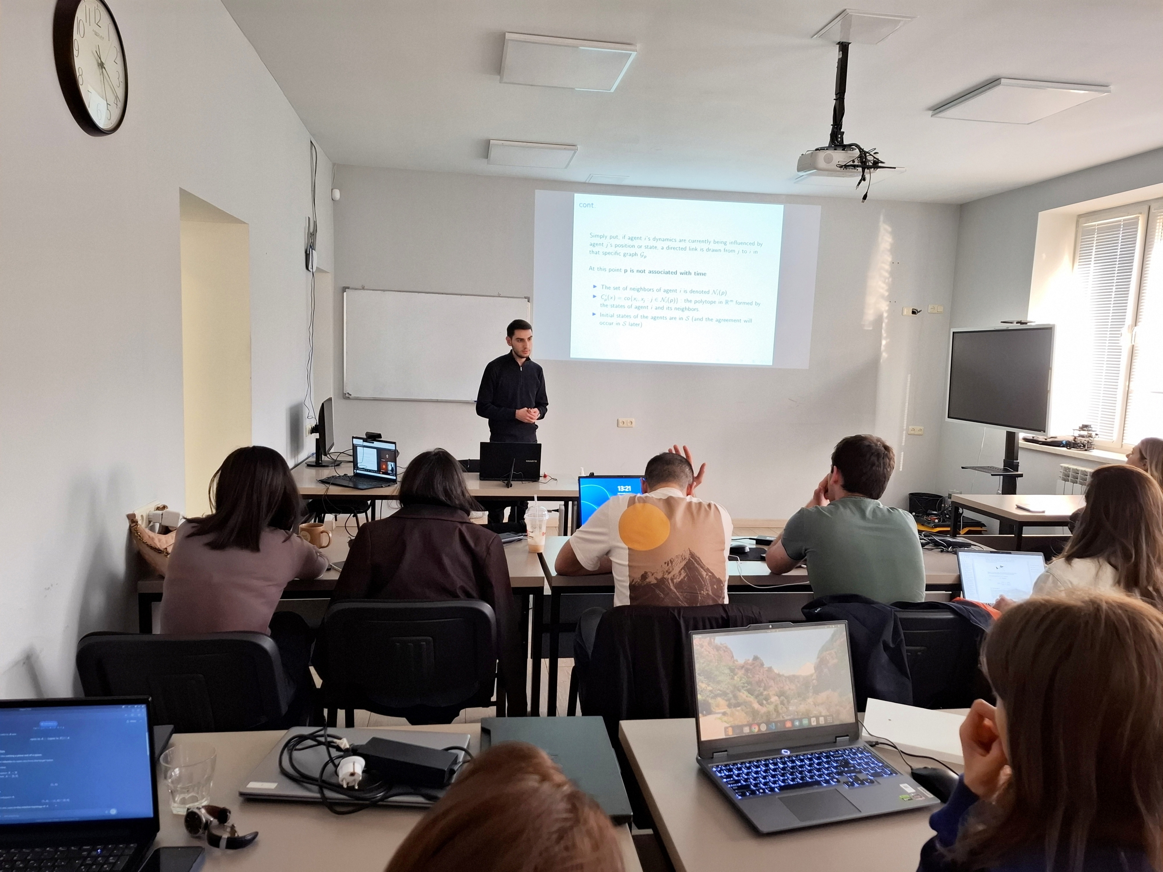 Seminar on State Agreement for Continuous-Time Coupled Nonlinear Systems