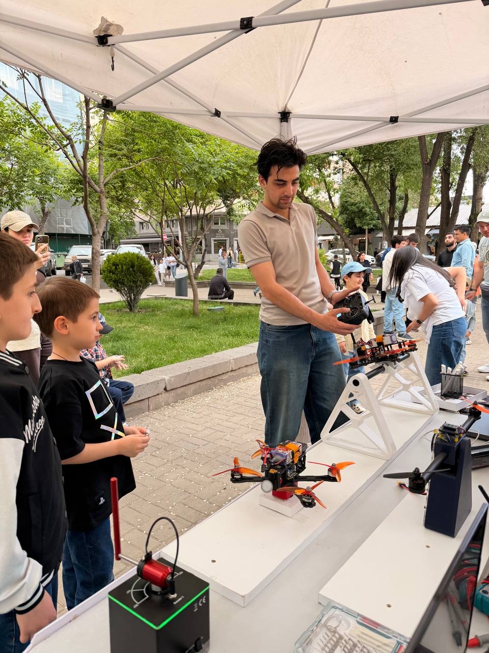 CSIE participated in the opening event of the "Armenian Inventors: Science from the Inside Out" public playground