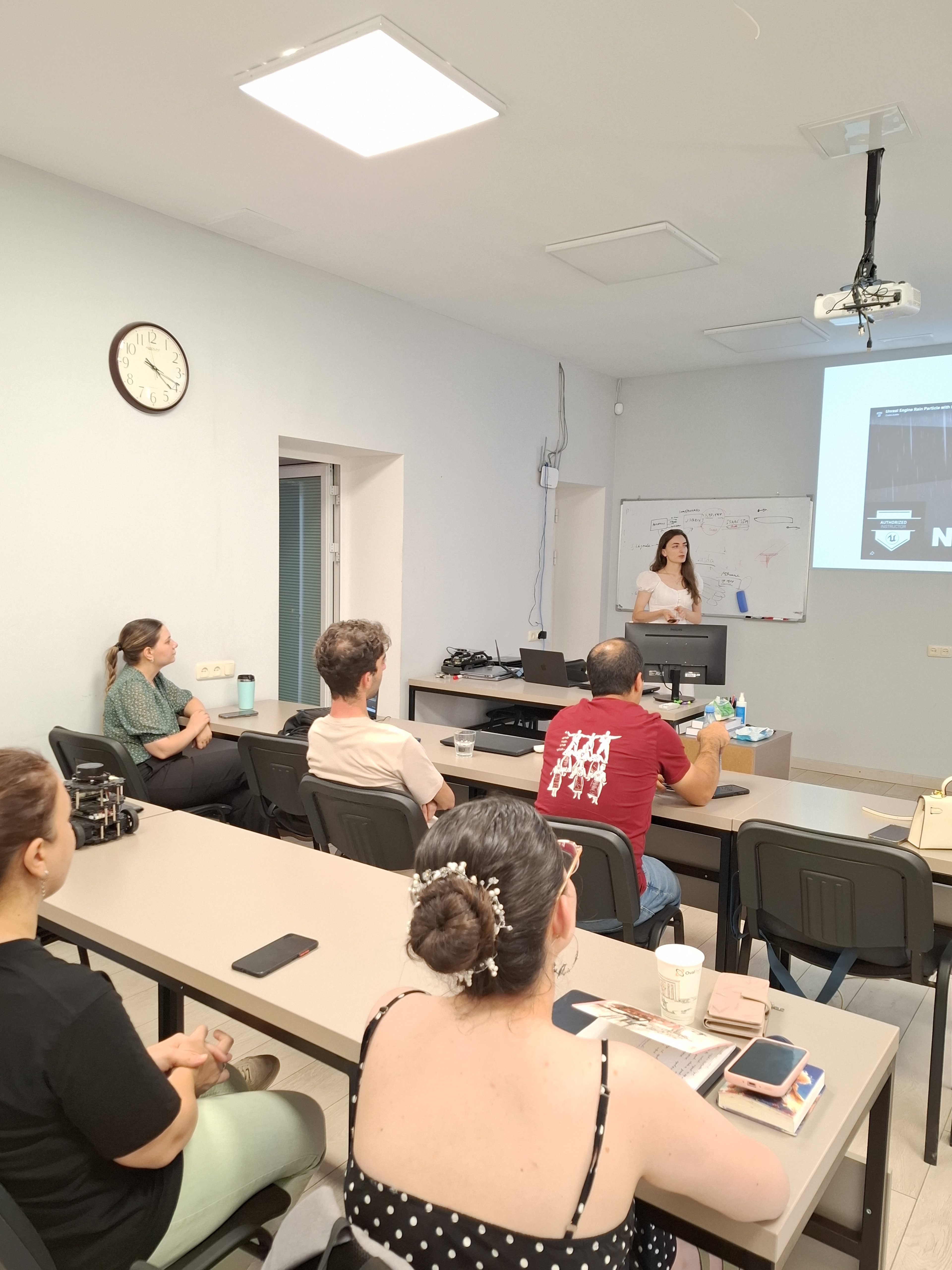 Seminar on Rain Simulation with IsaacSim & Cesium