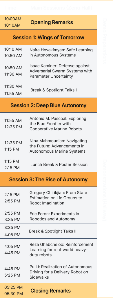 WCIT2024/DigiTec schedule